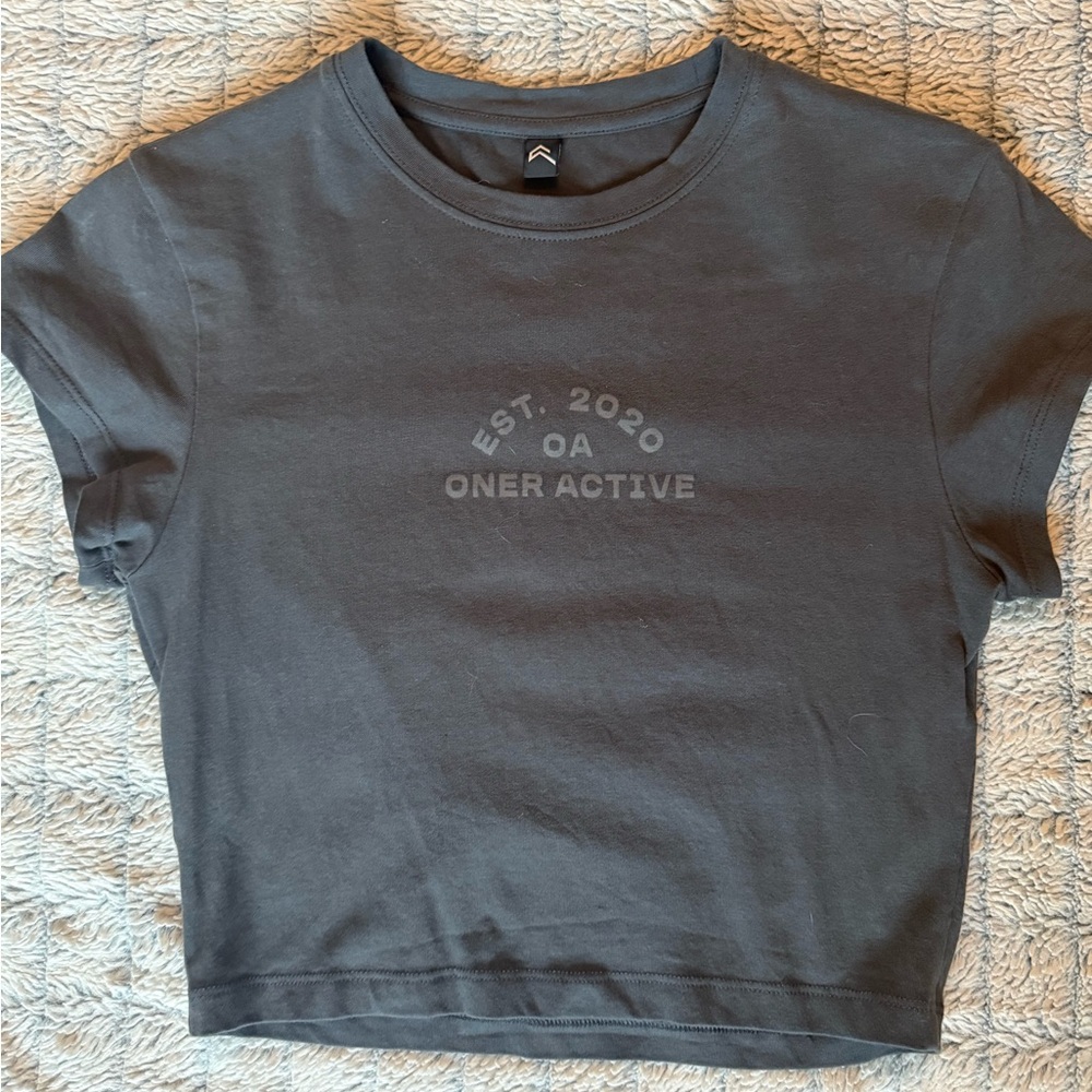 Oner Active Charcoal Crop Top